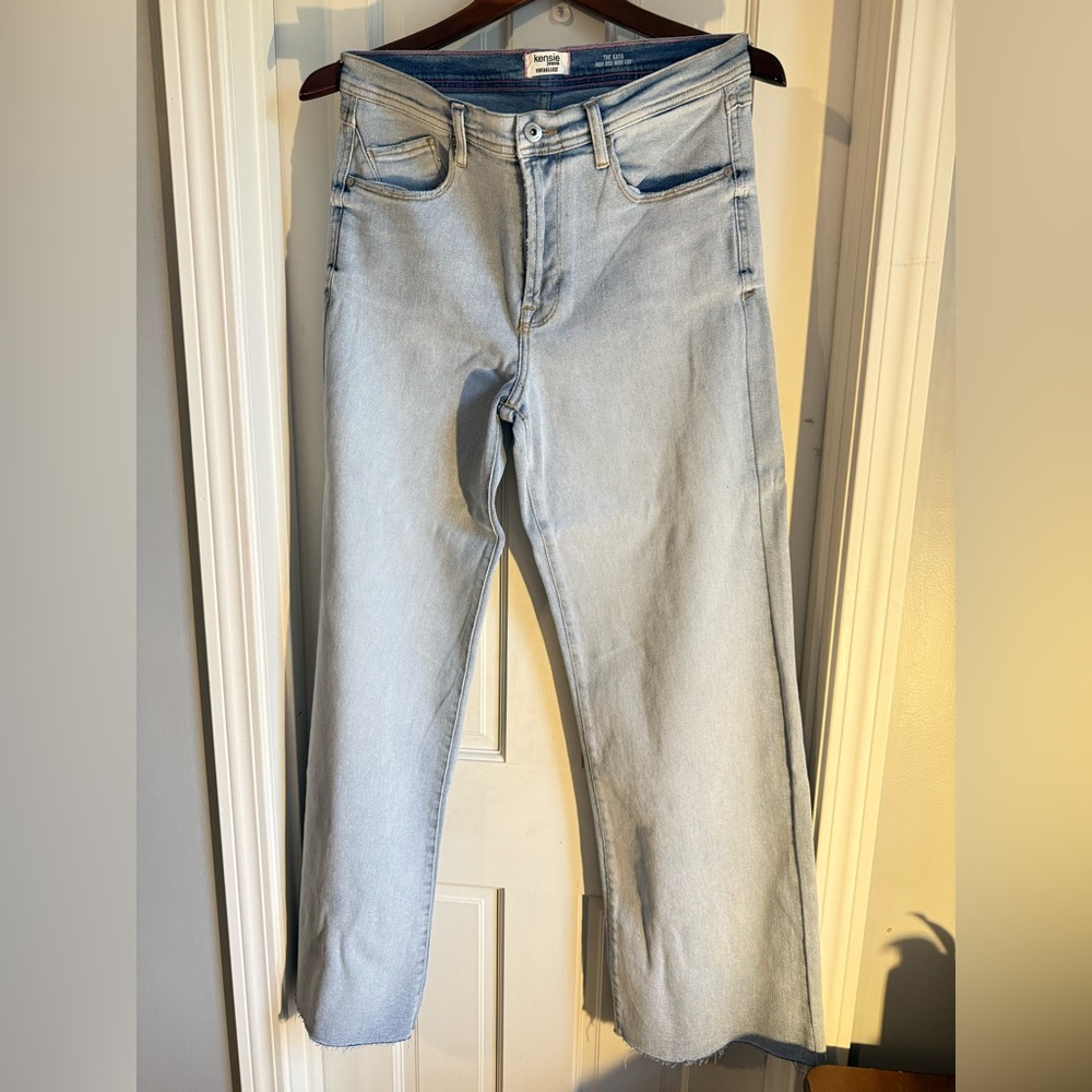 Kensie vintage luxe The Kaya high rise wide leg Women's Jeans